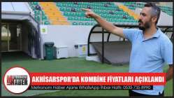 Akhisarspor’da kombine fiyatları açıklandı