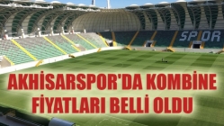 Akhisarspor’da kombine fiyatları belli oldu