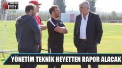 Akhisarspor’da yönetim teknik heyetten rapor alacak