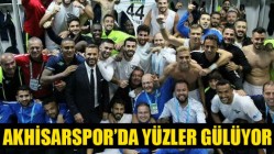 Akhisarspor’da yüzler gülüyor