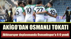 Akhisarspor deplasmanda Osmanlıspor'u 4-0 yendi