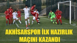 Akhisarspor İlk Hazırlık Maçını Kazandı