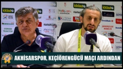 Akhisarspor, Keçiörengücü maçı ardından