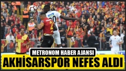 Akhisarspor Nefes Aldı