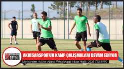 Akhisarspor’un Kamp Çalışmaları Devam Ediyor