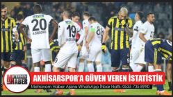 Akhisarspor'a güven veren istatistik