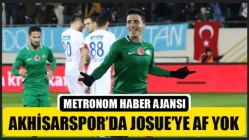 Akhisarspor'da Josue'ye af yok