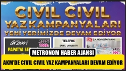 AKM’de cıvıl cıvıl yaz kampanyaları devam ediyor