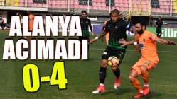 Alanyaspor Akhisarspor'a acımadı