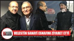 Ali Velestin Sanayi Esnafını ve Sanayispor Kulübünü Ziyaret Etti