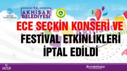 Alışveriş Festivali Etkinlikleri Ve Ece Seçkin Konseri İptal Edildi