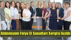 Alüminyum Folyo El Sanatları Sergisi Açıldı