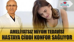 Ameliyatsız Miyom Tedavisi, Hastaya Ciddi Konfor Sağlıyor