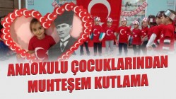 Anaokulu Çocuklarından Muhteşem Cumhuriyet Kutlaması