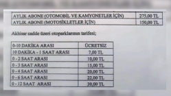 Araç Sahiplerinin Otopark Zammı İsyanı