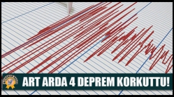 Art Arda 4 Deprem Korkuttu