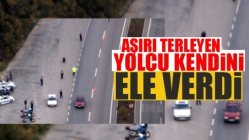 Aşırı Terleyen Yolcu Kendini Ele Verdi