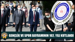 Atatürk'ü Anma ve Gençlik Spor Bayramının 102. yılını kutladık