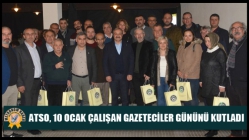 ATSO, 10 Ocak Çalışan Gazeteciler gününü kutladı