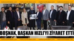 ATSO Başkan adayı boşnak, başkan hızlı’yı ziyaret etti