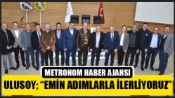 ATSO Başkanı Dr. Mehmet Ulusoy; “Emin adımlarla ilerliyoruz”