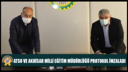 ATSO ve Akhisar Milli Eğitim Müdürlüğü Protokol İmzaladı