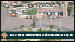 AVM ve Marketler Kapandı, Yeni Kısıtlamalar Başladı