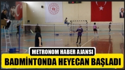 Badmintonda Heyecan Başladı