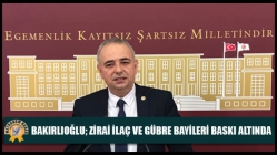 Bakırlıoğlu; Zirai İlaç Ve Gübre Bayileri Baskı Altında