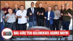 Bal-Göç'ten Geleneksel Aşure Hayrı