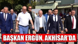 Başkan Ergün Akhisar'da