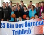 Basketbol Kurul üyeleri Kaymakam Kamil Köten’’i ziyaret etti!