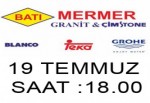 Batı Mermer Granit ve Çimstone Showroom 19 Temmuz'da Açılıyor