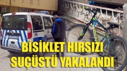 Bisiklet Hırsızı Suçüstü Yakalandı