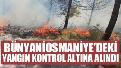 Bünyaniosmaniye’deki yangın kontrol altına alındı