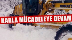 Büyükşehir Karla Mücadelesini Sürdürüyor