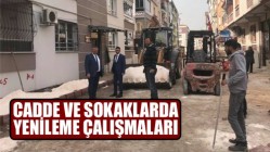 Cadde Ve Sokaklarda Yenileme Çalışmaları