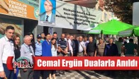 Cemal Ergün Dualarla Anıldı