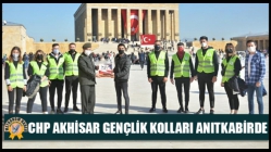 CHP Akhisar Gençlik Kolları Anıtkabirde