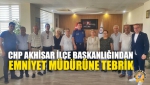 CHP Akhisar İlçe Başkanlığından Yeni Emniyet Müdürüne Tebrik Ziyareti