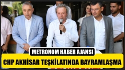 CHP Akhisar Teşkilatında Bayramlaşma