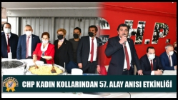 CHP Kadın Kollarından 57. Alay anısı etkinliği