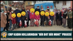 CHP Kadın Kollarından ‘‘Bir Bot Bir Mont’’ Projesi