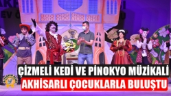 Çizmeli Kedi Ve Pinokyo Müzikali Akhisarlı Çocuklarla Buluştu