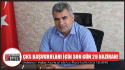 Çks Başvuruları İçin Son Gün 29 Haziran!