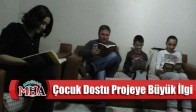 Çocuk Dostu Projeye Büyük İlgi