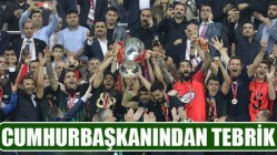 Cumhurbaşkanı Recep Tayyip Erdoğan'dan Akhisarspor'a tebrik