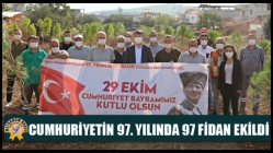 Cumhuriyetin 97. Yılında 97 Fidan Ekildi