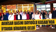 Dayıoğlu Kasabı Yerel Basınla İftarda Buluştu