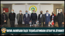 Demokrasi ve Atlım Partisi Akhisar İlçe Teşkilatından Akhisar Ticaret ve Sanayi Odasına Ziyaret